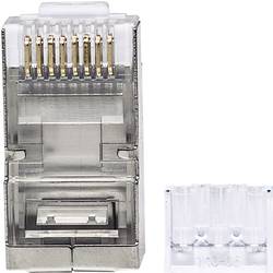 Intellinet 790680, zástrčka RJ45, krimpovací kontakt, stříbrná, 90 ks