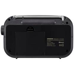 Sangean PR-D12 BT A500434 stolní rádio, AM, FM, Bluetooth, černá