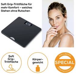 Beurer PS 240 Soft Grip Osobní váha 75415 digitální Max. váživost=180 kg vícebarevná