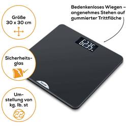Beurer PS 240 Soft Grip Osobní váha 75415 digitální Max. váživost=180 kg vícebarevná