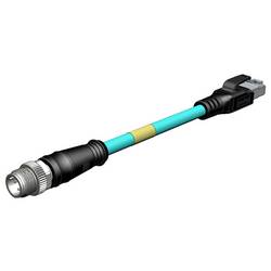 Molex upravený zástrčkový konektor pro senzory - aktory, 1201088450, piny: 4, 1.0 m, 1 ks