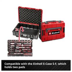 Einhell Stecknuss & Ratschen-Set 60-tlg. Einleger Pad, 370520 vložka, 60dílná
