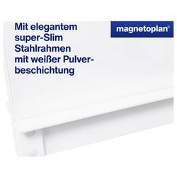 magnetoplan magnetická skleněná tabule mobiles Glasboard (š x v) 76 cm x 180 cm bílá