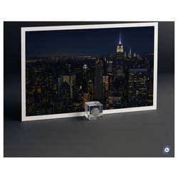 Maul neodymový magnet (d x š x v) 1.5 x 1.5 x 1.5 cm krychle čiré sklo 4 ks 6168105