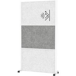 Maul nastavitelná stěna světle šedá, tmavě šedá fleece 9612102