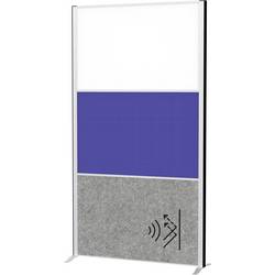 Maul nastavitelná stěna bílá, modrá, tmavě šedá kov, ocelový plech, fleece, textil 9651695