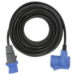 Brennenstuhl 1168650525 napájecí Kempingový prodlužovací CEE kabel, modrá, černá, 25 m