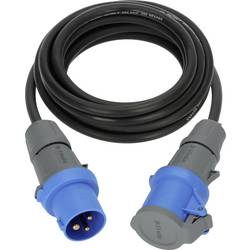 Brennenstuhl 1168650605 napájecí Kempingový prodlužovací CEE kabel, černá, šedá, modrá, 5 m
