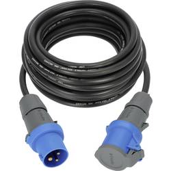 Brennenstuhl 1168650610 napájecí Kempingový prodlužovací CEE kabel, černá, šedá, modrá, 10 m