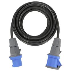 Brennenstuhl 1168650610 napájecí Kempingový prodlužovací CEE kabel, černá, šedá, modrá, 10 m