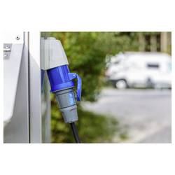 Brennenstuhl 1168650610 napájecí Kempingový prodlužovací CEE kabel, černá, šedá, modrá, 10 m