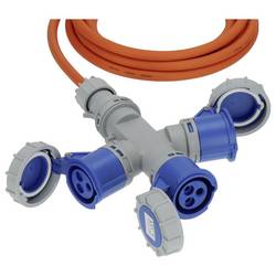 Brennenstuhl 1167670202 napájecí Kempingový prodlužovací CEE kabel, modrá, šedá, oranžová, 2 m
