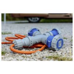 Brennenstuhl 1167670202 napájecí Kempingový prodlužovací CEE kabel, modrá, šedá, oranžová, 2 m