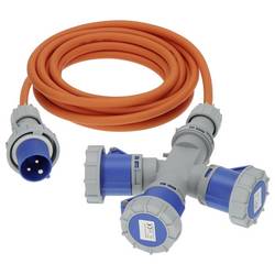 Brennenstuhl 1167670205 napájecí Kempingový prodlužovací CEE kabel, šedá, modrá, oranžová, 2 m