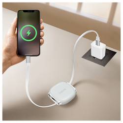 LogiLink Kabel USB-C USB 2.0 USB-C ® zástrčka 1.00 m bílá oboustranně zapojitelná zástrčka, Pro povolování CU0501