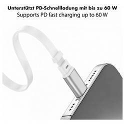 LogiLink Kabel USB-C USB 2.0 USB-C ® zástrčka 1.00 m bílá oboustranně zapojitelná zástrčka, Pro povolování CU0501