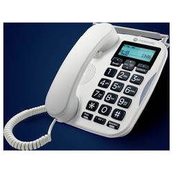 Motorola FW500 stolní mobilní telefon bílá, UPOZORNĚNÍ: mobilní telefony neobsahují CZ/SK menu