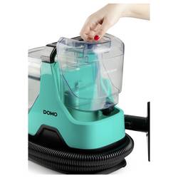 DOMO MULTIFUNKTIONALER FLECKENREINIGER parní čistič DO250SC 600 W zelená 2 nádrže na vodu