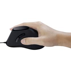 LogiLink ID0158 optická ergonomická myš, přenos USB, 5 tlačítko, 1000 dpi, černá