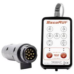 SecoRüt 70241.2 SecoRüt Prüfbox für Anhängersteckdosen 7 und 13 Polig (12 Volt) tester tahače 12 V počet pólů:7 a 13
