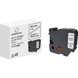 Renkforce RF-LT-D45803 kompatibilní náhradní DYMO D1 - 45803 19 mm Barva pásky: bílá Barva písma: černá 7 m