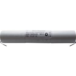 akumulátor do nouzových světel Beltrona N/A 3DSC1500HSCLG, pájecí špička ve tvaru U, 1500 mAh, 3.6 V