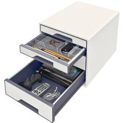 Leitz WOW Cube 5213 5213-20-01 box se zásuvkami bílá 4 x DIN A4 Počet zásuvek: 4
