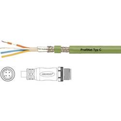 HELU PROFInet C PUR CMX M12 D připojovací kabel pro senzory - aktory, 806481, piny: 4, 0.50 m, 1 ks