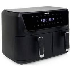 Princess 01.182470.01.001 horkovzdušná fritéza, 11 l, 2700 W, LCD displej, nepřilnavý povlak, bez BPA, černá
