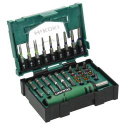 HiKOKI 40030023 sada bitů, profil T, plochý, křížový PH, křížový PZ, šestiúhelník, 1/4