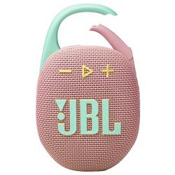 JBL Clip 5 Bluetooth® reproduktor přenosné, prachotěsný, vodotěsný mátová, růžová