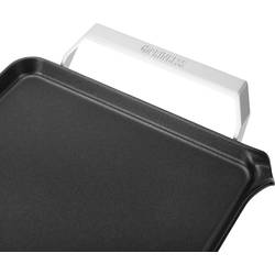 Princess Table Chef Premium XL elektrický gril, stolní gril Teppan Yaki, stříbrná (matná), černá