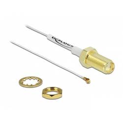 Delock pro Wi-Fi antény kabel [1x SMA zásuvka - 1x IPEX zástrčka] 0.2 m bílá