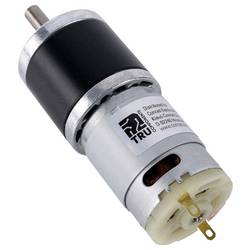 TRU COMPONENTS stejnosměrný elektromotor převodový TC-NPG120605, TC-13609496, 12 V/DC, 1.0 A, 0.294 Nm, 92 ot./min, hriadeľ 6 mm, 1 ks