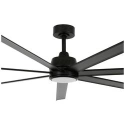 Lucci AIR Atlanta II stropní ventilátor 55 W (Ø x v) 183 cm x 35 cm černá s dálkovým ovládáním