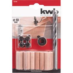 kwb 028106 sada spirálových vrtáků do dřeva 31dílná 10 mm 31 ks