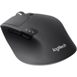 Logitech M720 Triathlon optická myš, přenos Bluetooth®, bezdrátový, 8 tlačítko, 1000 dpi, černá