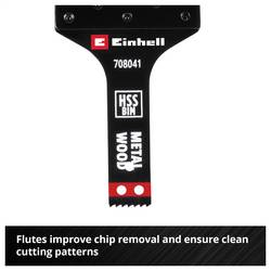 Einhell 708041 Tauchsägeblatt BIM Met, 10mm bimetalový sada multifunkčního nářadí 10 mm 1 ks