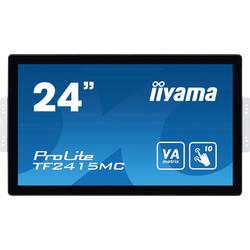 Iiyama ProLite TF2415MC dotykový monitor Energetická třída (EEK2021): F (A - G) 60.5 cm (23.8 palec) 1920 x 1080 Pixel16:916 msHDMI™, VGA, DisplayPort, RJ45 ,