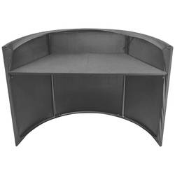 Omnitronic Curved Mobile Event Stan moiblní stůl pro DJ ocel