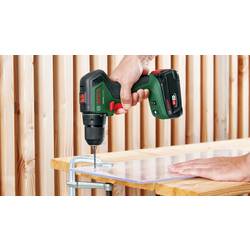 Bosch Home and Garden UniversalDrill 18V-60 aku šroubovák, aku vrtací šroubovák, 18 V, 2.0 Ah Li-Ion akumulátor, vč. nabíječky, 06039D7001