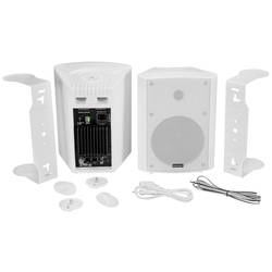 Omnitronic ALP-6A white sada aktivních PA reproduktorů 17 cm 6.5 palec 45 W 2 ks