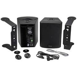 Omnitronic ALP-5A black sada aktivních PA reproduktorů 13.3 cm 5.25 palec 30 W 2 ks