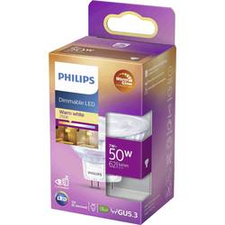 Philips LED 77403500 LED Energetická třída (EEK2021) F (A - G) GU5.3 7 W = 50 W teplá bílá (Ø x v) 5.05 cm x 4.45 cm stmívatelné (Dim to warm) 1 ks