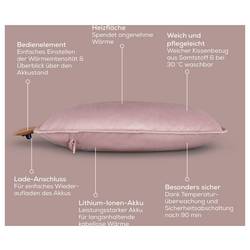 Beurer HK 77 Heaty blush-rose vyhřívací polštářek Blush Rose