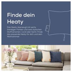 Beurer HK 77 Heaty obsidian-blue vyhřívací polštářek Obsidiánová černá