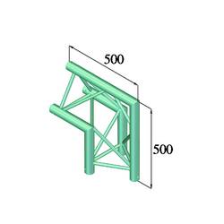Alutruss TRILOCK 6082AC-24 3bodová rampa roh 90 °