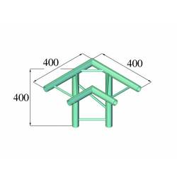 Alutruss DECOLOCK DQ2-PAL31H 2bodová rampa rohové vázání na 3 směry 90 °