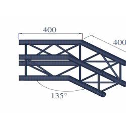 Alutruss DECOLOCK DQ4-PAC23 4bodová rampa roh 135 °