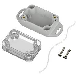 TRU COMPONENTS 6U07060403737 TC-13865204 Průmyslová skříň 87.8 x 40 x 30 ABS-PC světle šedá, transparentní 1 ks